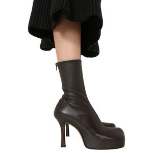 Bottega Veneta BV bold brown boots
